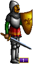 Swordsman - Knight Creature of Heroes of Might and Magic 1