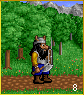 Dwarf - Sorceress Creature of Heroes of Might and Magic 1